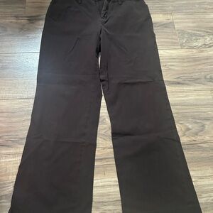 Petite Sophisticate Brown Pants